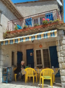 Villa dining area and master bedroom balcony